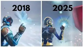 Fortnite OG Butterfly Event Comparison! (2018 VS 2025)
