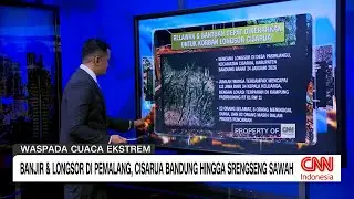 Banjir dan Longsor Terjang Pemalang, Cisarua, hingga Jakarta