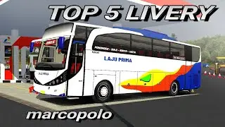 Top 5 livery mod marcopolo hop channel