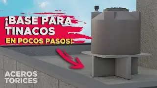 Construye una Base de Concreto para tu  Tinaco