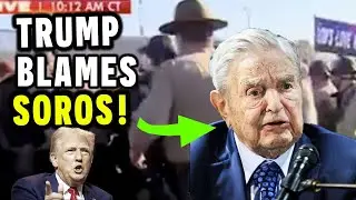 Ого! Трамп назвал Джорджа Сороса ответственным за беспорядки антифа!!!