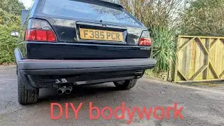 DIY paint and bodywork mk2 golf