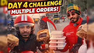 Non-Stop Orders! 😳 Day 4 Zomato Delivery Challenge