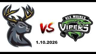 JV High - Jr. Heartlanders vs. Des Moines Vipers - Sat. Jan. 10 - 4:15 PM