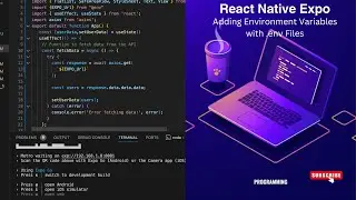 React Native Expo: Adding Environment Variables with .env Files #reactnativetutorial  #expo