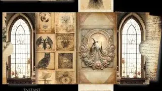 Magical Enchantment Folio Kit DIY#papercraft