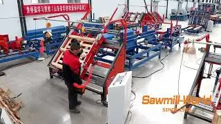 Sawmill World Nailing Wood Pallet Assembly Table