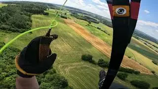 Paragliding Hodkovice n.M. - 28.6.2025 (vyválel se tam jak pes aneb Honza Skočdopole)