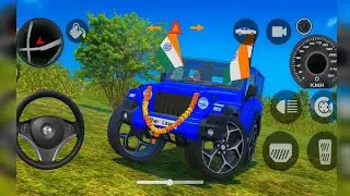 Modified Mahindra Thar😈Games:Indian Blues Thar (Gadi Wala Games) Car Game Android Game Part 4