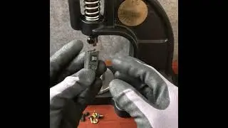 How to install the pyramid rivets to super thick leathers