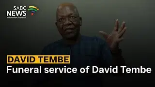 Funeral service of David Tembe
