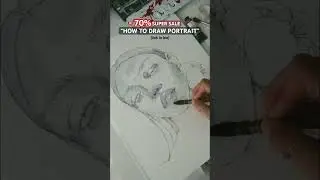 Мой курс уже в био 🔥 #howtodraw #howtodrawportrait #курсы #акварель #искусство