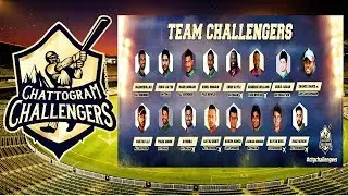 Chattogram Challengers Final Team Squad - Bongobondhu BPL T20 2019