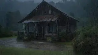 Soothing rain noise calming nerves easing emotions and promoting deep natural recovery