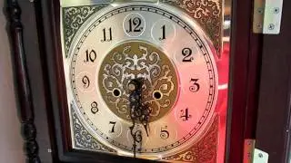 Custom cheap 31 days grandfather clock convert with Hermle triple chime movement