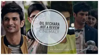 Dil Bechara Hindi Movie Review | Padam Epdi Irukku | Cinemaly