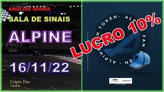 LUCRO ALPINE - FAN TOKENS - 16-11-22 - CriptoFan
