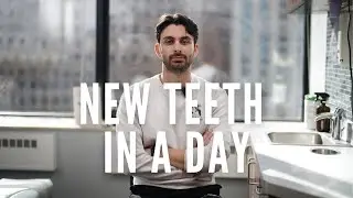 Full Smile Restored in 24 Hours 😲 | 3-on-6 Dental Implants in Chicago with Dr. Alex Shore