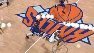block to breakaway dunk (top view)