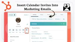 How to Insert Calendar Invites into Marketing Emails in Hubspot