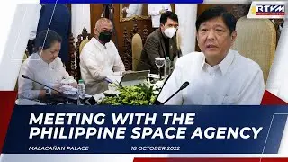 Meeting with the Philippine Space Agency 10/18/2022