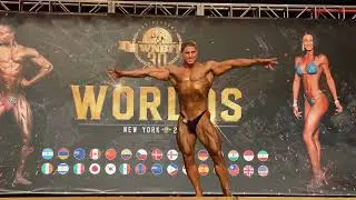 Andrew Chappell WNBF Worlds Pro Middleweights Posing Routine 2019