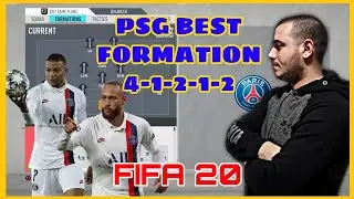 PSG - BEST FORMATION, CUSTOM TACTICS & PLAYER INSTRUCTIONS! FIFA 20