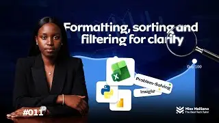 11/100 Days of Data: Data Cleaning in Excel &mdash; Filtering, Sorting, and Formatting