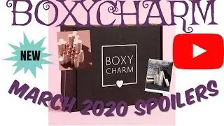 BOXYCHARM PREMIUM FULL SPOILER MARCH 2020 + GIVEAWAY