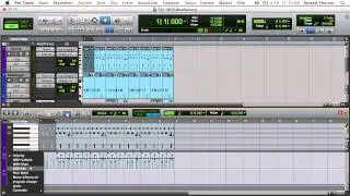 18.22 Pro Tools - MIDI-Bearbeitung