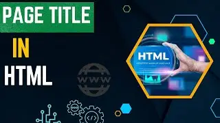 HTML Title Tag Example|what is page title in html