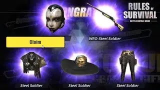 THEY FINALLY MADE AN EPIC WRO SKIN! Rules of Survival Gameplay