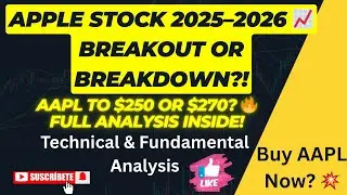 Apple Stock Analysis July 2025 to 2026  | Deep Technical  Fundamental Analysis!