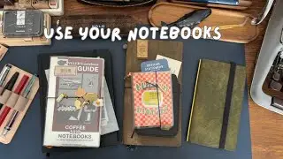Different Ways to Use Your Notebooks and Journals featuring Traveler's Notebook and MD Notebooks