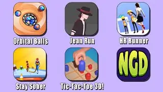 Orbital Balls, Jean Run, HR Runner, Stay Sober, Tic-Tac-Toe 3D! | New Games Daily