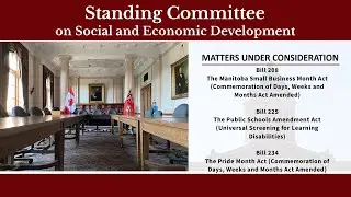 Standing Committee on SOCIAL AND ECONOMIC DEVELOPMENT  - 254 - October 8, 2025