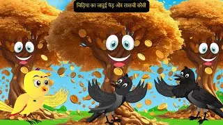 जादुई पेड़ की कहानी | Jadui Ped Ki Kahani | Chidiya Wala Cartoon | Rano Chidiya Hindi Moral Kahaniya