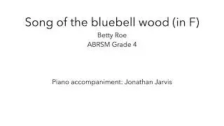 Song of the bluebell wood (in F)
