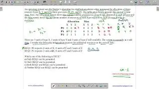 GATE 2014 SET-1 | OS | BANKERS | DEADLOCK | GATE TEST SERIES | SOLUTIONS ADDA | EXPLAINED BY VIVEK