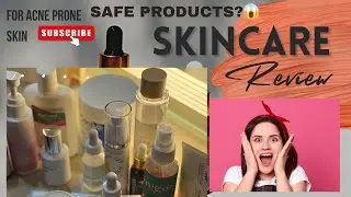 Safe skin care products for acne prone and sensitive skin. Review and Ratings for the viral products