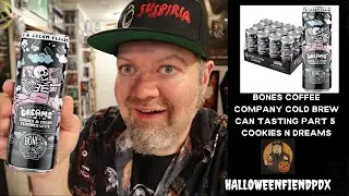 Bones Coffee Company Cold Brew Can Tasting Part 5 Cookies N Dreams