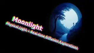 Moonlight &mdash; Physical Light + Real-time Diffusion Explorations