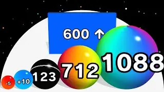 Max Level Number Ball! - CALCULATE BALL (ASMR Math Games) #gameluctus
