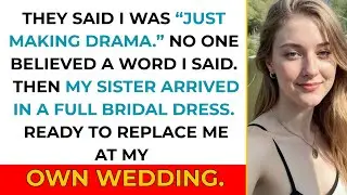 They Said I Was Making Drama — Until My Sister Showed Up Ready to Replace Me as the Bride