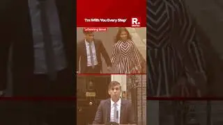 Rishi Sunak-Akshata Murty Walk Hand-In-Hand As They Leave Downing Street After UK Elections Results