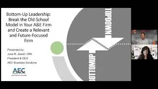 Zweig Group Elevate 2020 - Bottom-Up Leadership: Break the Old-School Model in Your A&E Firm