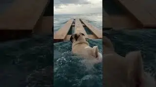 Lost at Sea: Pug the Brave Dog Survives a Shipwreck!