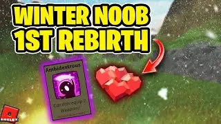 Winter Noob's 1st Rebirth! OP Artifacts? | Giant Simulator