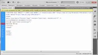 Javascript Hello World - English