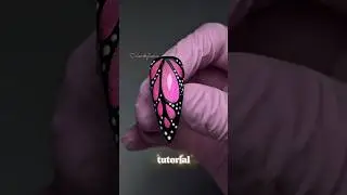 Tutorial- pink cat eye butterfly💕 #nailart #naltutorial #cateyenails #pinknails #butterflynails